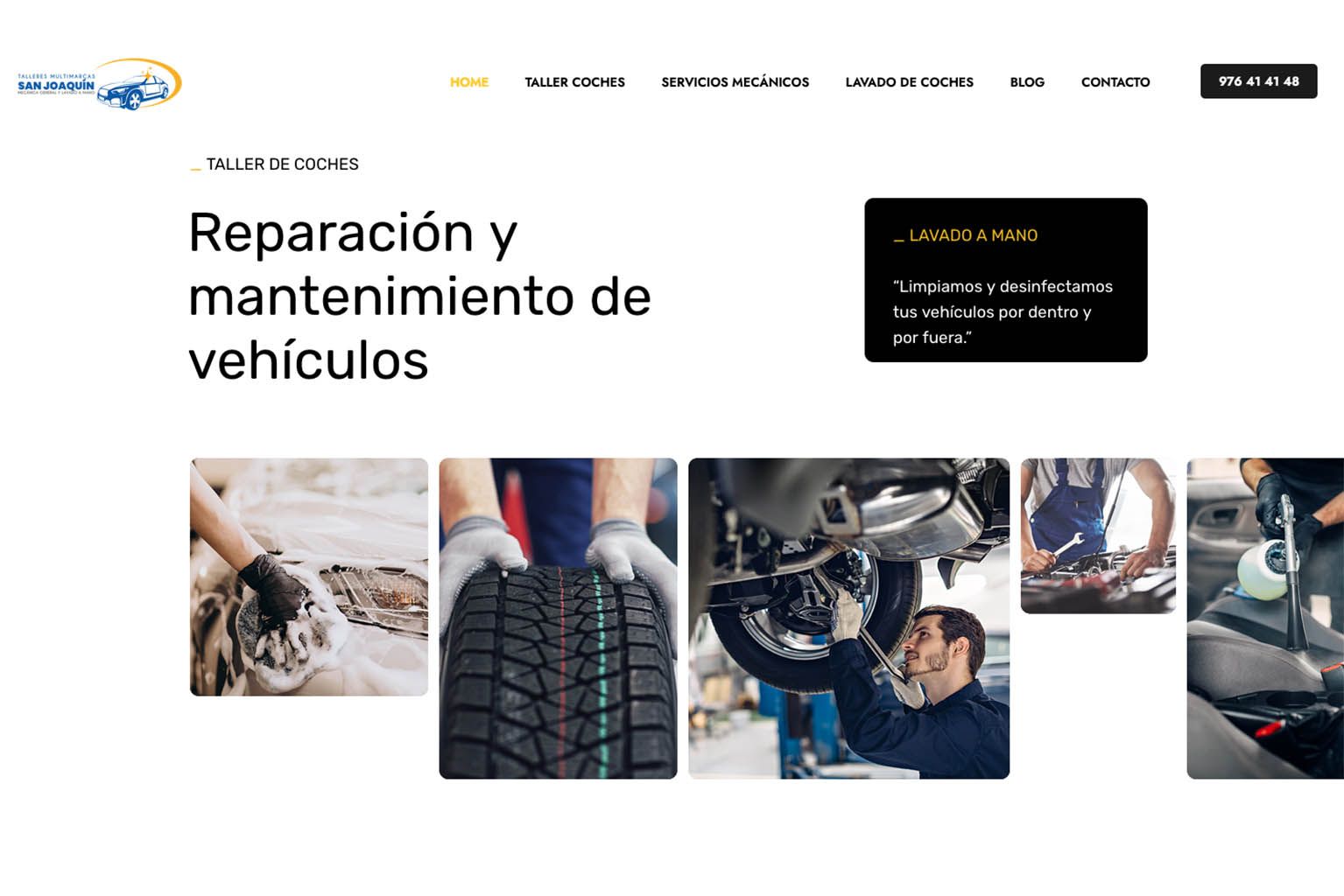 Talleres San Joaquín estrena página web