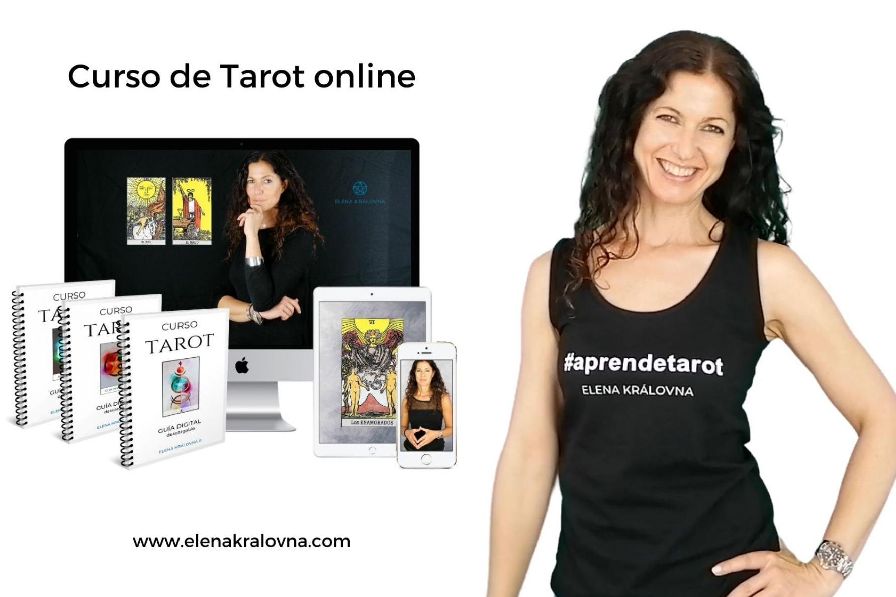 Elena Kralovna imparte un curso online completo de Tarot