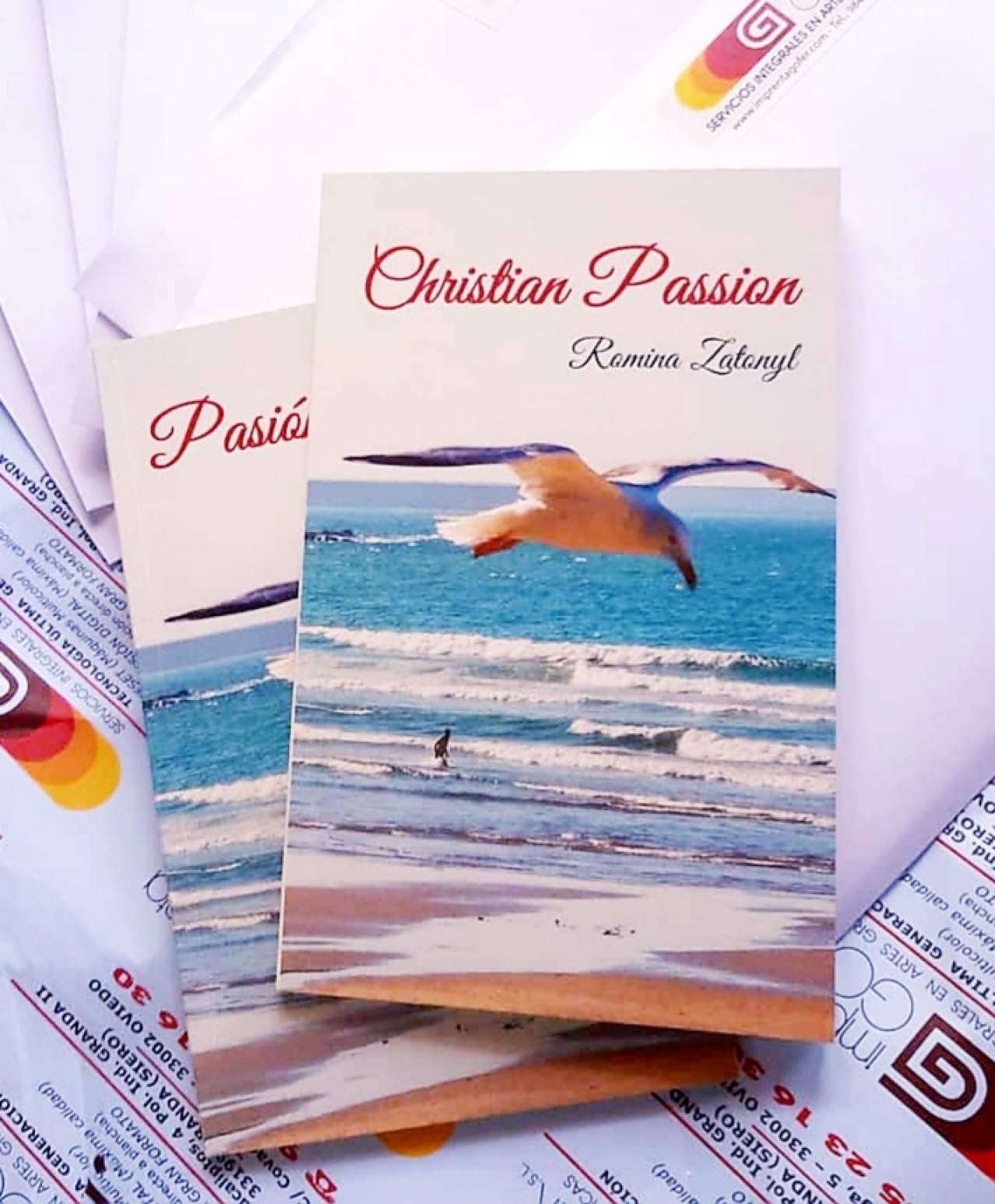 Romina Zatonyl: el poemario de dos ediciones que compone la saga Pasión Cristiana