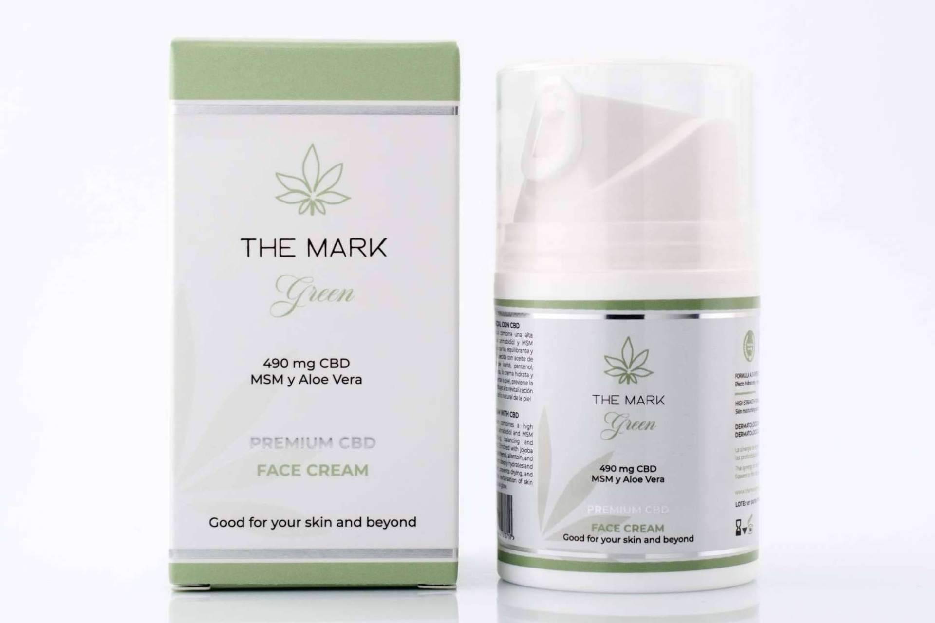 Crema facial hidratante de calidad, The Mark Green