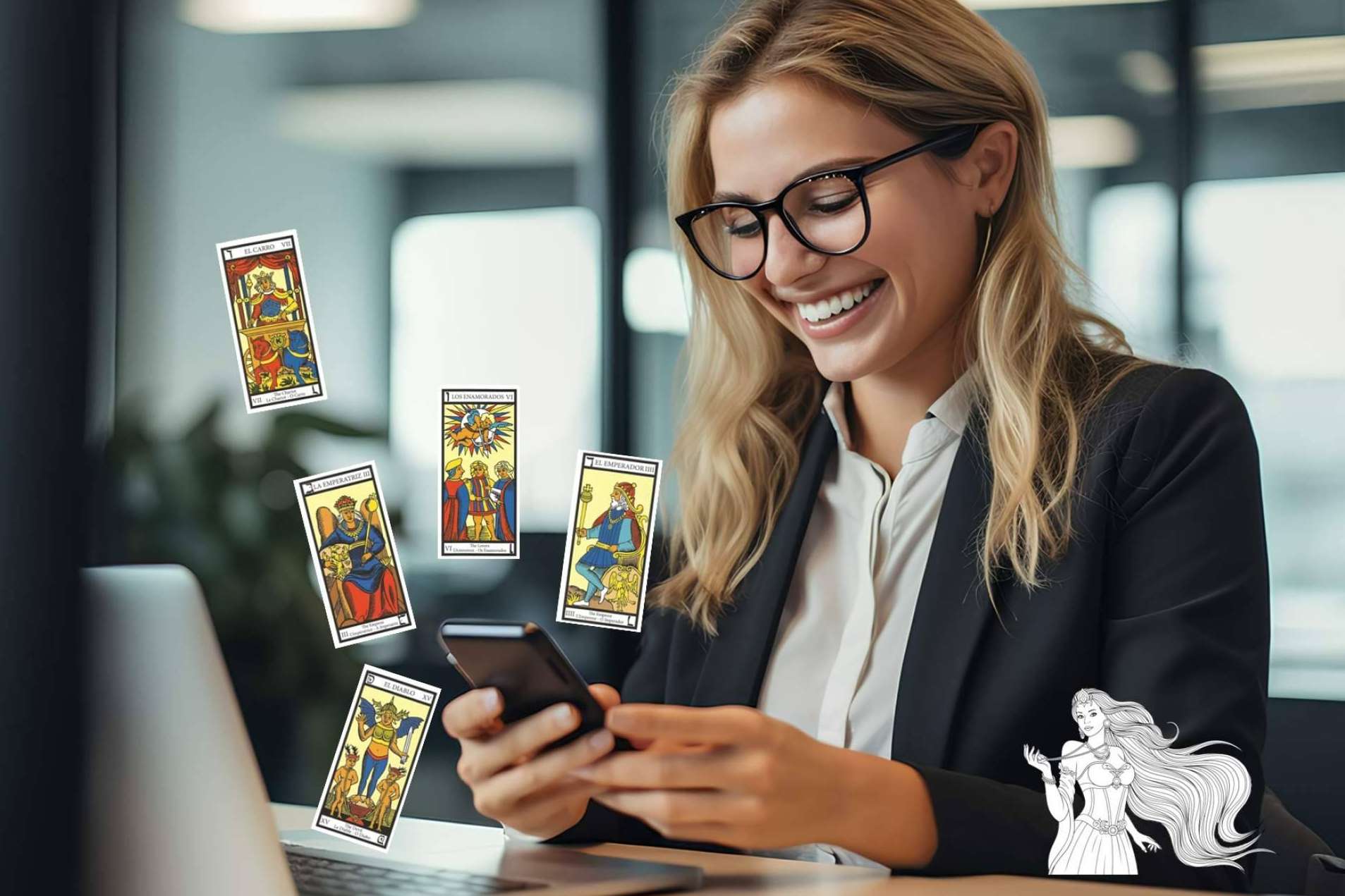 La Hora Happy, el innovador servicio de Dama Mágica que facilita el acceso al mundo de la astrología y el tarot
